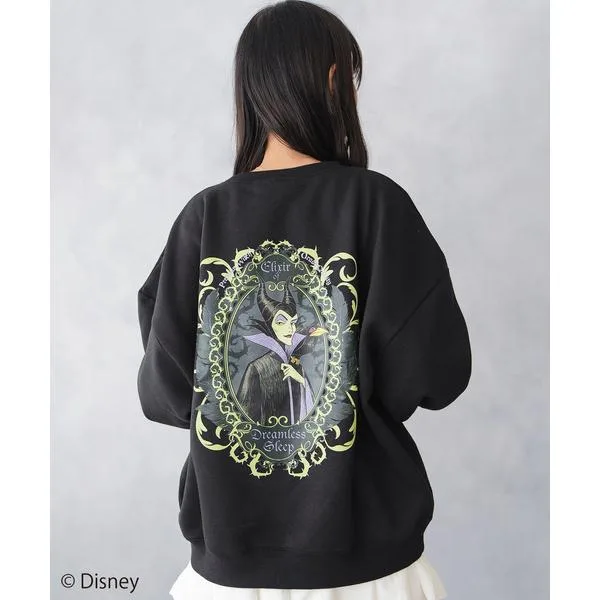 トレーナー スウェット Disney VILLAINS ディズニー ヴィランズ 裏起毛キャラクタートレーナー スウェット レディース