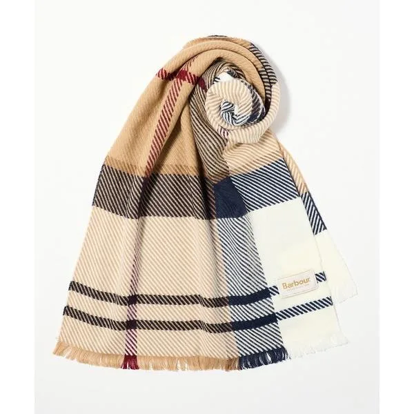 大判 マフラー ストール 「Barbour」barbour blair tartan scarf 186cm*50cm /LSC0308/ストール/マフラー レディース メンズ