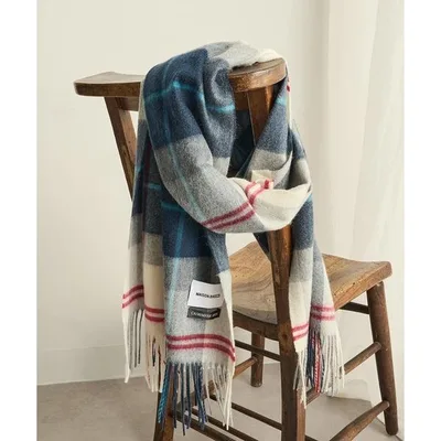 ストール マフラー 「SETUP7」カシミア100%マフラー 70×190cm+フリンジ10×2cm カシミヤ FKK レディース メンズ