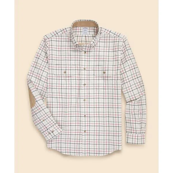シャツ コットン/カシミヤ フランネル ダブルポケット カジュアルシャツ Regular Fit メンズ