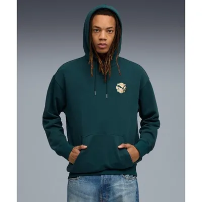 パーカー PUMA プーマ メンズ T7 ヴィンテージ プレップ リラックスド フーディ メンズ