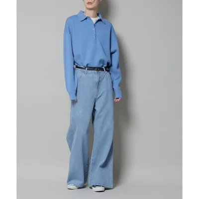 ワイドパンツ ジーンズ デニム デニムパンツ ワイドデニムパンツ レディース