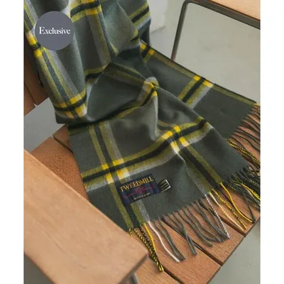 マフラー ストール 「一部別注カラー」TWEED MILL Lambswool Stole レディース