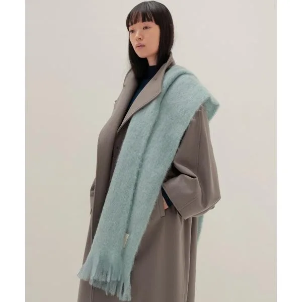マフラー ストール 814 Ezcaray / Scarf Liso(814エスカライ モヘアストールマフラー) レディース メンズ