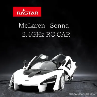 1/14 スケール 公式ライセンス ラジコン McLaren Senna ホワイト ラジコン ラジコンカー オフロード ドリフト 子供 大人 速い クリスマス 誕生日 プレゼント