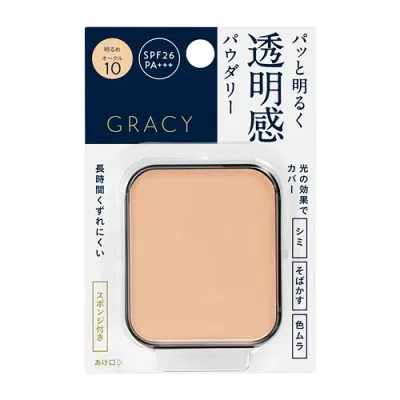 資生堂(SHISEIDO) グレイシィ ブライトパクトEX オークル10 (レフィル) 明るめ (11g)
