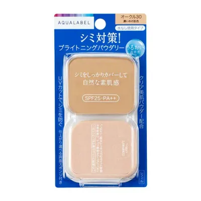 資生堂(SHISEIDO) アクアレーベル ブライトニングパウダリー オークル30 (レフィル) 濃いめの肌色 (11.5g)