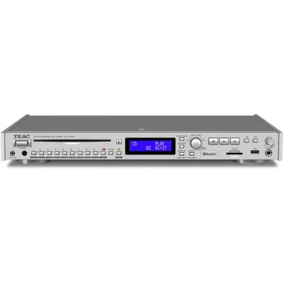 TEAC CD-P750-S CDプレーヤー/FMチューナー TEAC シルバー CDP750S