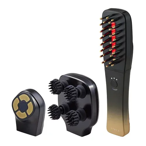 SYNCA SYB-F1 3way美顔器 お肌や髪のケア用 ブラックゴールド