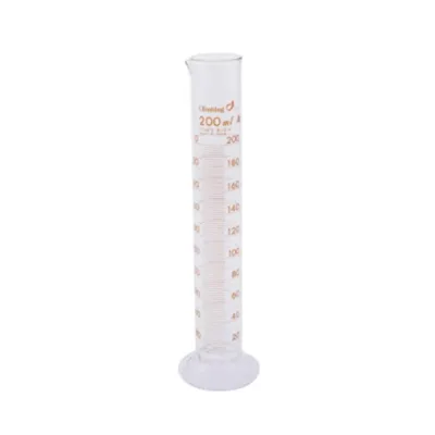 メスシリンダー(ガラス製200ml) Climbing(クライミング) 理美容・ヘア 理美容用品・小物 マスク/消毒除菌用品/保健所関