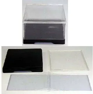 組み立て式 プラスチック 人形 ケース 6枚組 横長 W23×D12×H27cm zak