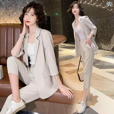 セットアップ レディース スーツ ジャケット パンツ 薄手 オフィス 上下セット テーラードジャケット ロングパンツ 通勤服 フォーマル 動きやすい シンプル 事務服 ビジネス 礼服 卒園式 卒業式