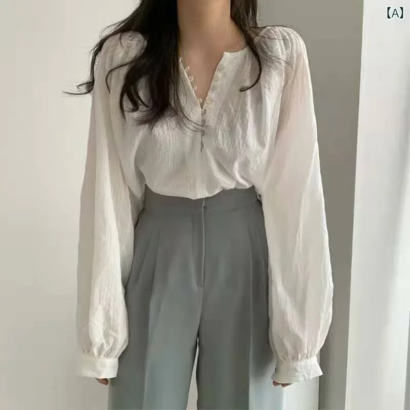 ブラウス レディース 長袖 シャツ コットン混 トップス 春夏 秋 カジュアル 羽織り 無地 シンプル 薄手 冷房対策 ゆったり 体型カバー 通気性 吸湿性 お出かけ 通勤 通学 普段着 収納しやすい