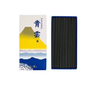 日本香堂(Nippon Kodo) 青雲 黒 バラ詰 (約110g)