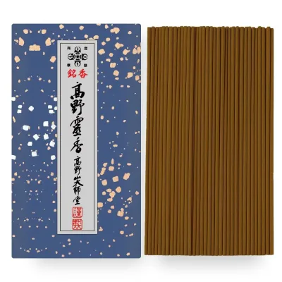 高野山大師堂 銘香高野霊香 線香 お香 お供え 仏壇用 お寺の香り 大箱 約350本入 長さ13.5cm 日本製