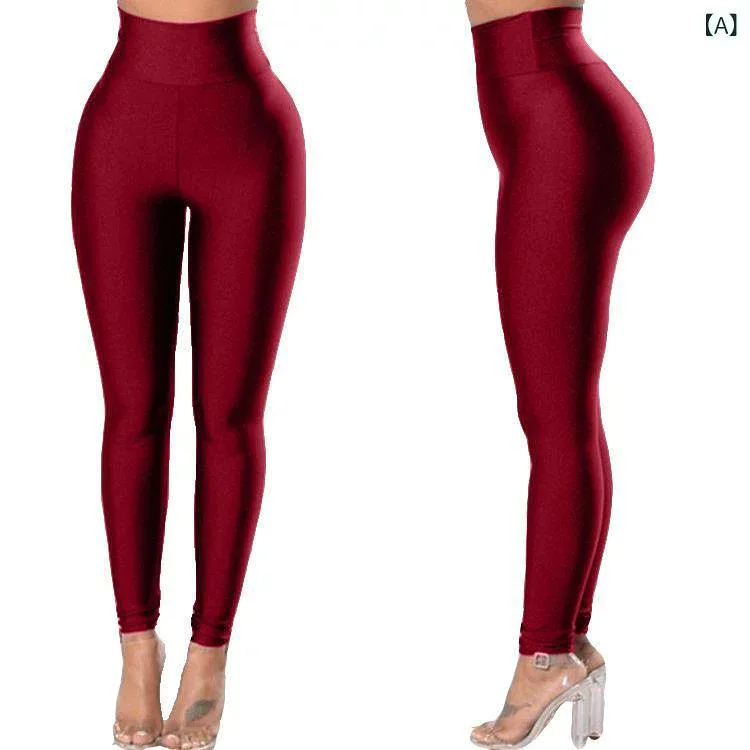 Yoga Pants Women's Sportswear 3/4 Length Plain Leggings Fitness Training Gym Exercise Bottoms Tights Spats Simple Basic Standard Standard Relaxed Casual Beautiful