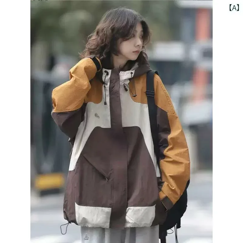 マウンテンパーカー 撥水 防風 メンズ レディース バイカラー 透湿 高密度 登山 キャンプ アウトドアウェア カジュアル ブルゾン アウター ジャンパー フード付き トレッキング スポーツ フェス レジャー ツーリング サイクリング ウォーキング 釣り