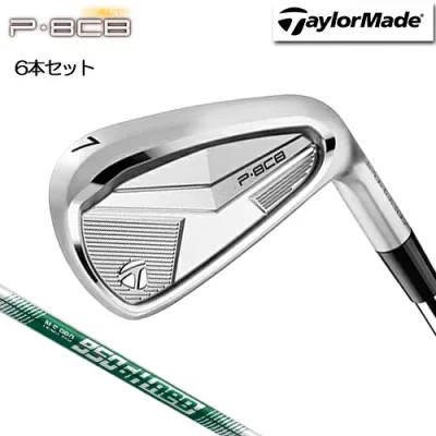 テーラーメイド P8CB アイアン 6本セット(#5-PW) 右用 N.S.PRO 950GH neo スチールシャフト 日本正規品 【 2025年モデル 】 TaylorMade アイアンセット Pシリーズ 軟鉄鍛造 やさしい