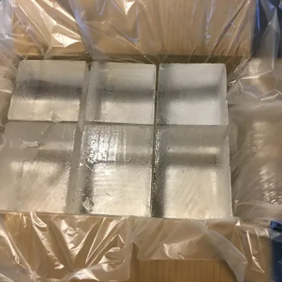 鈴鹿山系純氷 ブロックアイス 角氷 3貫目 約12kg 【翌日必着】72時間製氷・業務用本格氷(かき氷・ウイスキー用)業務用 かき氷 氷屋 かたまり 氷塊