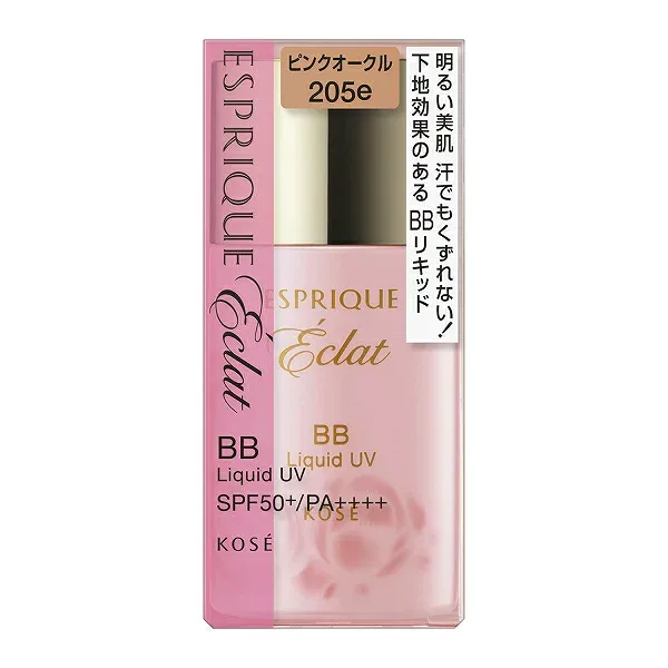 \まもなく終了! 最大2000円OFF+全品Pアップ/【コーセー認定ショップ】エスプリーク エクラ 明るさ持続 BB リキッド UV PO205e ピンクオークル 30g / kose