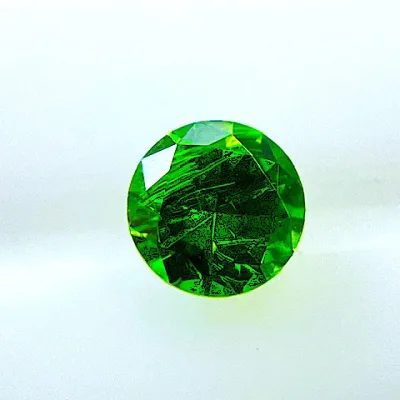デマントイトガーネット 3.5mm ラウンドカット<br>0.18ct ルース