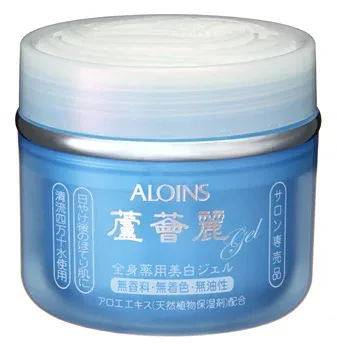 アロインス 蘆薈麗(ろかいれい) 全身薬用ジェル 【医薬部外品】 170g <夏肌ケア・エアコンなどの乾燥に|美白・保湿・ゲル>無香料・無着色・無油性