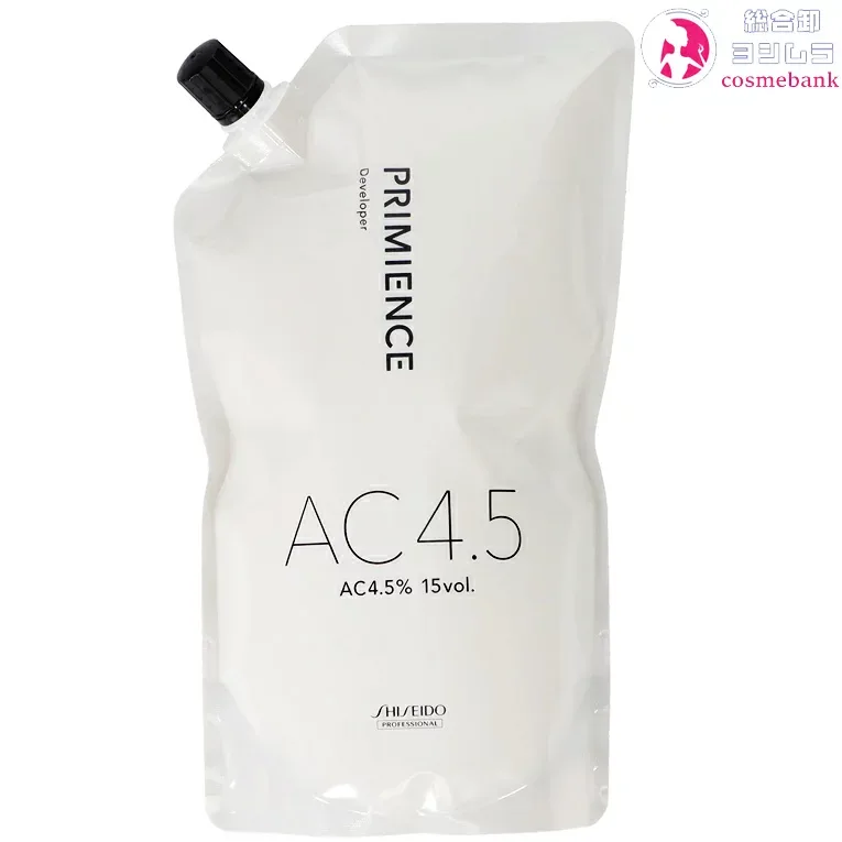 資生堂 プリミエンス デベロッパー AC4.5% 1000mL |リニュアール 医薬部外品 2剤 過酸化水素 オキシ デベロッパーー アルカリキャンセル