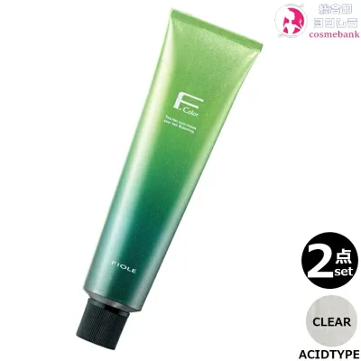 2本セット・送料無料!フィヨーレ BLカラー 120g クリア|ACID TYPE 第1剤 アシッドカラー 白髪対応 染毛剤 医薬部外品 サロン業務用 透明の薄め剤