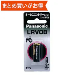 アルカリ乾電池 1個 (相当品23A,A23,A23S,L1028) 12V LRV08/1BP