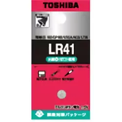 東芝 TOSHIBA アルカリボタン電池 LR-41ECY