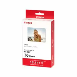 キヤノン Canon SELPHY CPシリーズ用 カラーインク/ペーパーセット L判 KL-36IP
