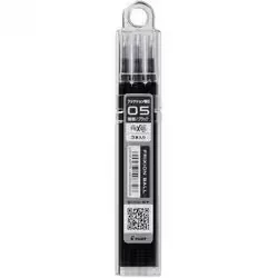 パイロット PILOT フリクションボール替芯 単色用 0.5mm 3本入り ブラック LFBKRF30EF3B