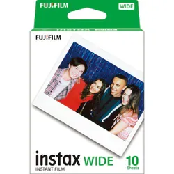 富士フイルム FUJIFILM インスタントカラーフィルム instax WIDE 専用 1パック 10枚入り INSTAX WIDE K R 1