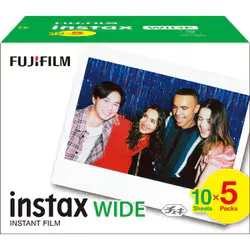 富士フイルム FUJIFILM インスタントカラーフィルム instax WIDE 専用 10枚入り 5パック INSTAX WIDE K R 5