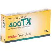 コダック Kodak 白黒フィルム ブローニー 5本パック TRI-X400 TX 120-5P