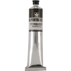 サクラクレパス ハンガ絵の具 油性100ml 黒 OH100ML#49