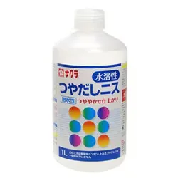 サクラクレパス サクラつやだしニス 1L KV1000N