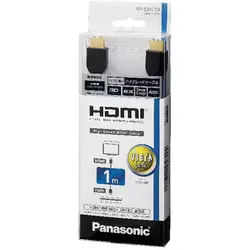 HDMIケーブル 1.0m ブラック ハイスピード 3D映像対応 RP-CHE10-K