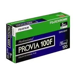 富士フイルム FUJIFILM リバーサルフィルムPROVIA100F(120サイズ)RDPIII 12枚撮り 5本パック 120 PROVIA100F EP NP 12EX 5