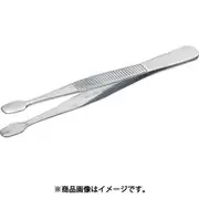 ステンレス製ピンセット 120mm 切手用 TSP-32