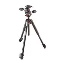 マンフロット Manfrotto 190プロアルミニウム三脚3段 + RC2付3ウェイ雲台キット MK190XPRO3-3W