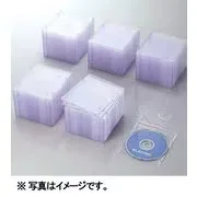 Blu-ray DVD CDケース 1枚収納 スリム5mm ジャケット収納対応 省スペース設計 大容量 100枚組 クリア CCD-JSCS100CR