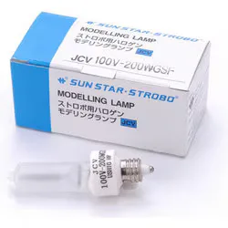 サンスターストロボ SUNSTAR STROBO 100V 200W モデリングランプ #06503