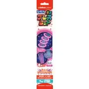 光るブレスレット 4本入り ピンク