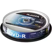 録画用DVD-R 10枚 120分 1~16倍速CPRM対応 インクジェットプリンタ対応 D-RCP16X.PW10RD D