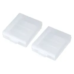 電池ケース 単3形用 2個セット クリア DG-BT3CLN