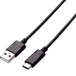 エレコム ELECOM スマートフォン用USBケーブル USB(A-C) 認証品 0.5m ブラック MPA-AC05NBK