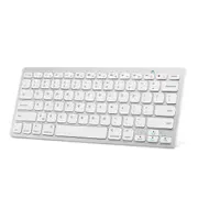 ウルトラスリム Bluetooth ワイヤレスキーボード 英語配列 white A7726121