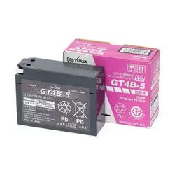 GS YUASA バイク用バッテリー 電解液注入済 GT4B-5 GSユアサバッテリー
