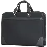 自立型ビジネスバッグ 2ルーム 42cm ブラック BS-4804